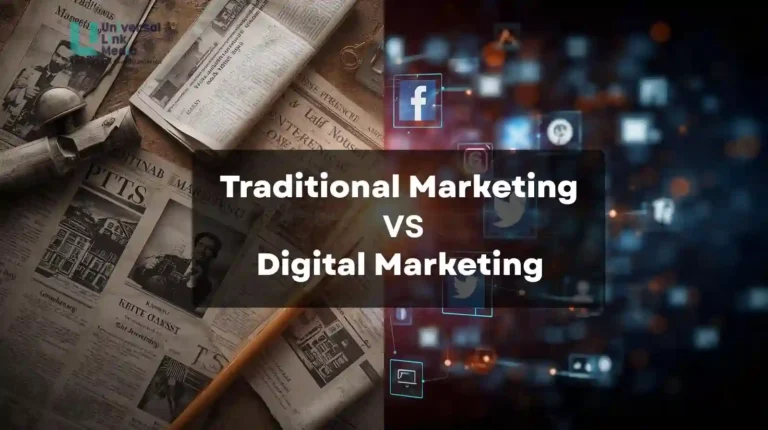 traditional vs digital marketing