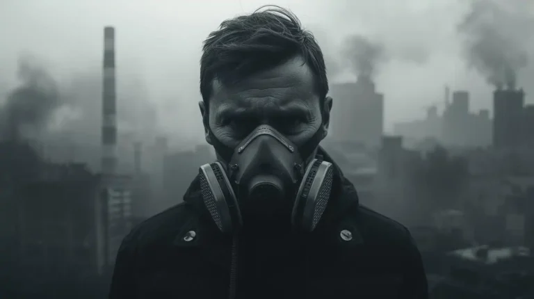 Effect of air pollution on humans