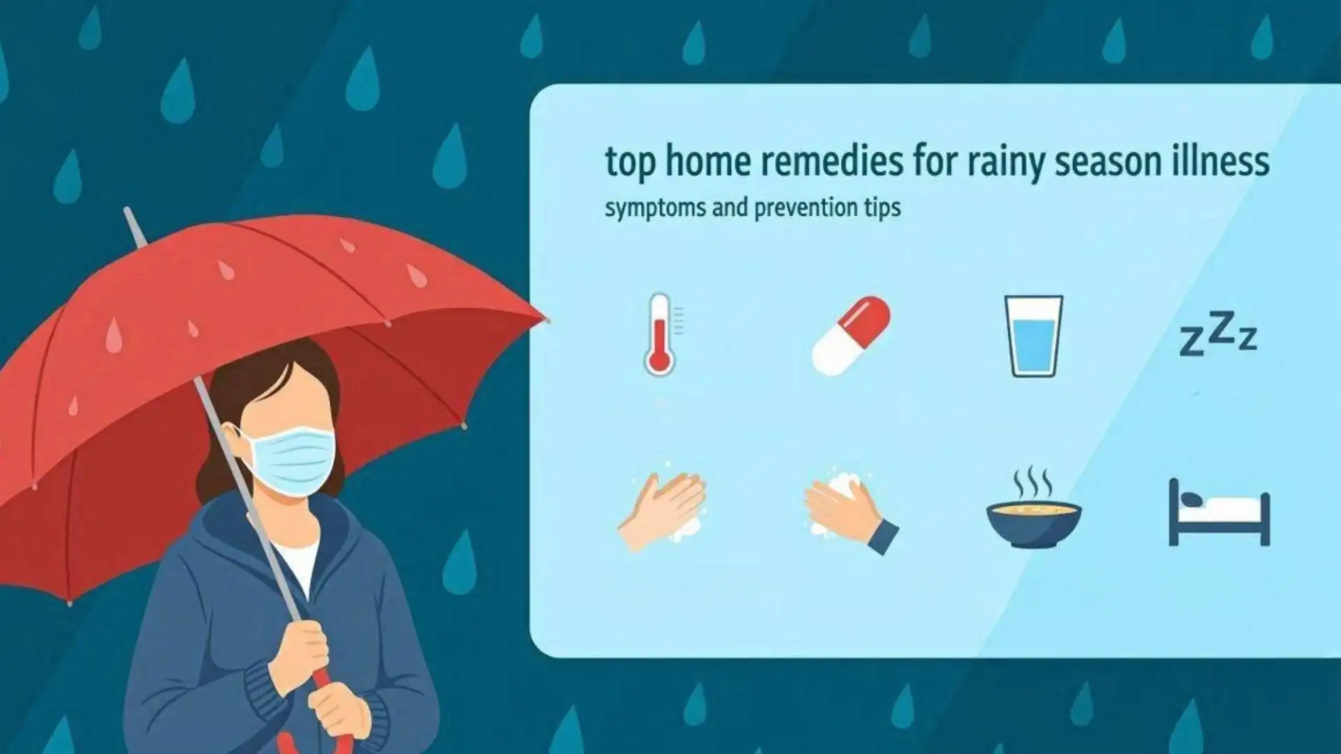 top home remedies for rainy season illness