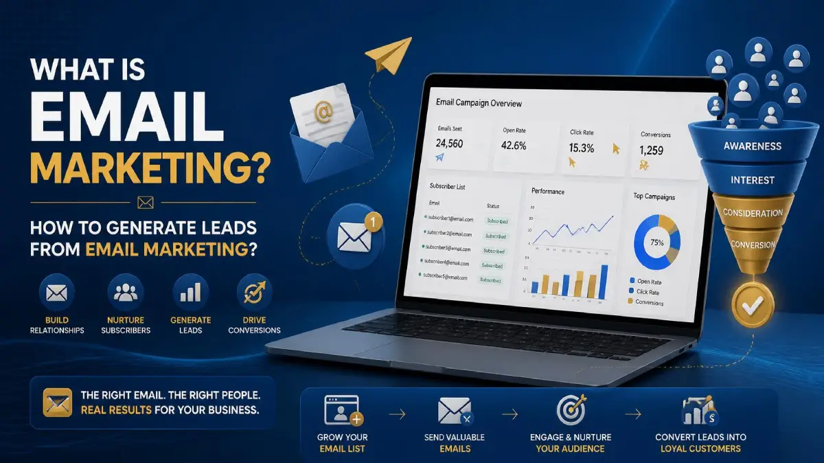 What is Email Marketing? How to generate Leads from Email Marketing?