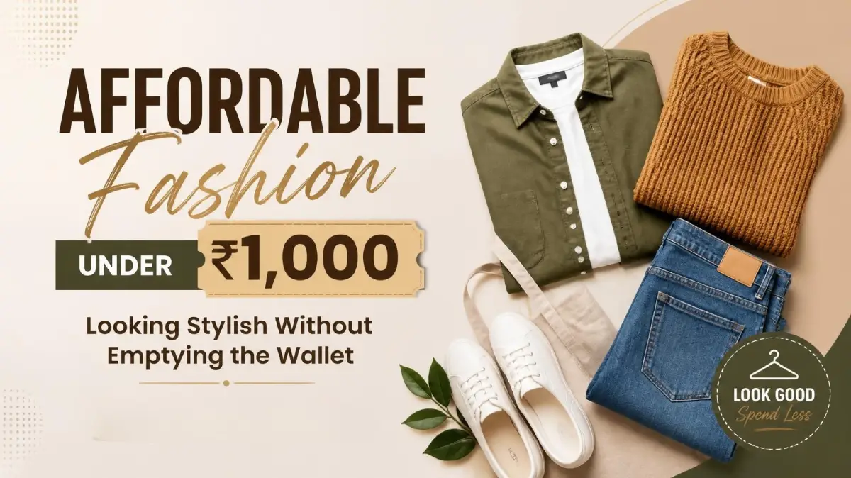 Affordable Fashion Under ₹1,000: Looking Stylish Without Emptying the Wallet